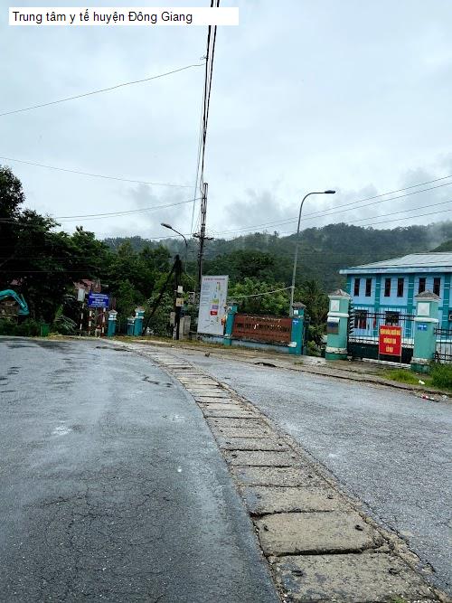 Hình ảnh Trung tâm y tế huyện Đông Giang